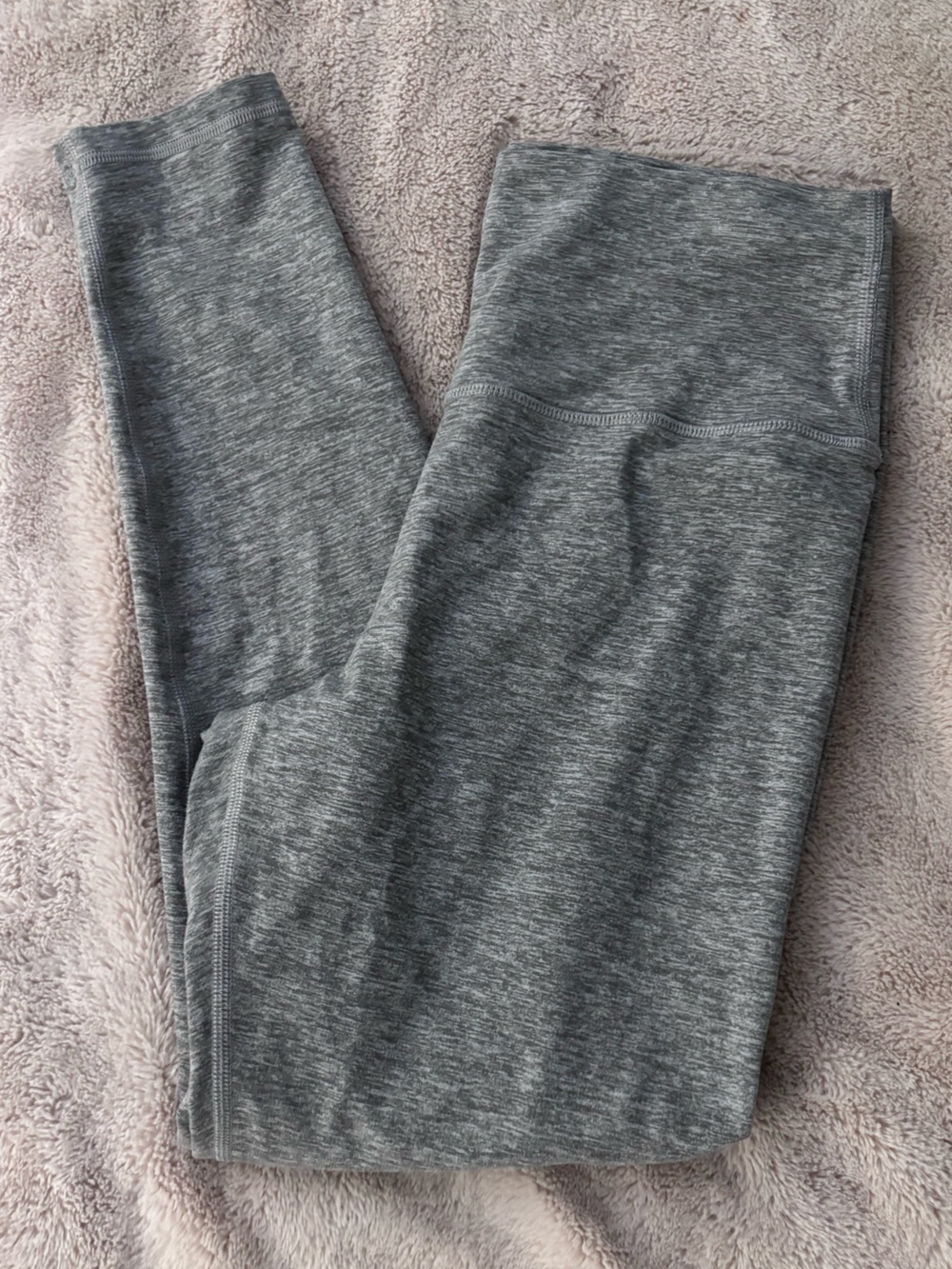 aerie Grey High-Rise Seamless Leggings